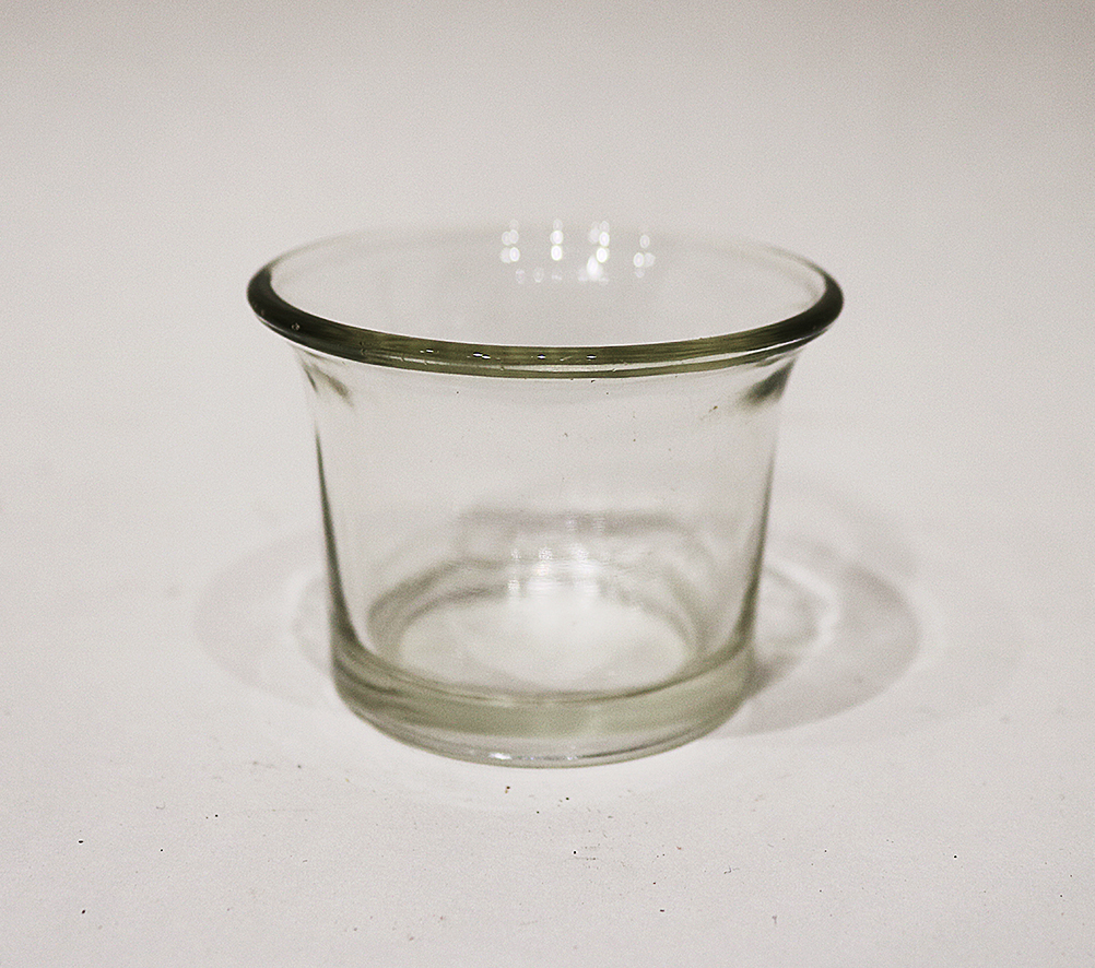 Wind- Teelicht, Glas  5 x 6 x 6